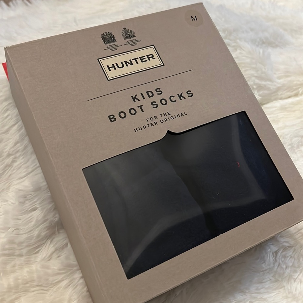 NIB Hunter boot socks - Kids M